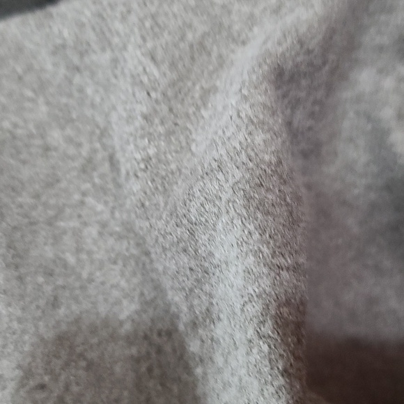 The North Face Mens 1/4 Zip Jacket Lightweight Gray Embroidered COMPANY NAME L - Picture 8 of 12